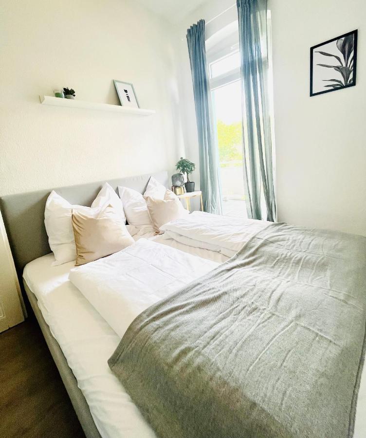 Renoviertes Apartment In Zentraler Lage - Wlan, Smart-Tv, Kueche, Balkon Und Queensize-Bett Fuer 4 Gaeste Erfurt Eksteriør bilde